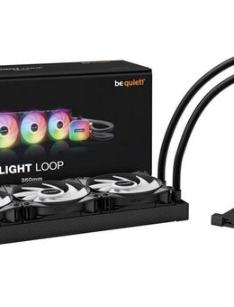 be quiet! Gehäuselüfter LIGHT LOOP 360mm Black