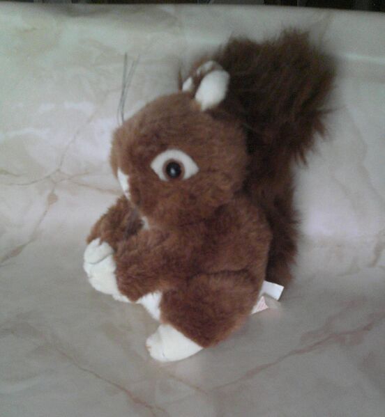 Stofftier Eichhörnchen - Unna