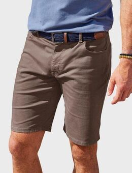 John Devin Chinoshorts regular-fit 5-Pocket Chino-Shorts aus elastischer Baumwoll-Qualität