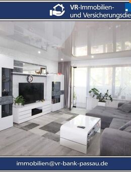 "Design trifft auf Eleganz" Stilvolle 4-Zimmer-Wohnung mit Loggia in 94036 Passau - Haidenhof Nord - Passau