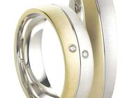 Gravierbare bicolor Silberringe SR560-SR561 - Aholming