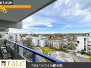 Unverbaubares Alpenpanorama - 2-Zimmer-Wohnung mit Weitblick und riesigem Balkon - Putzbrunn