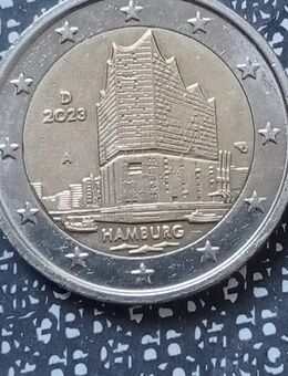 2 euro Elbphilharmonie 2023 A hamburg - Dortmund