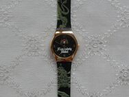 König Ludwig Dunkel Armbanduhr Uhr Quartz Stainless Steel gold schwarz - Niddatal