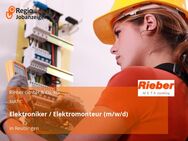 Elektroniker / Elektromonteur (m/w/d) - Reutlingen