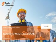 Bauleiter für Photovoltaik (m/w/d) - Lippetal