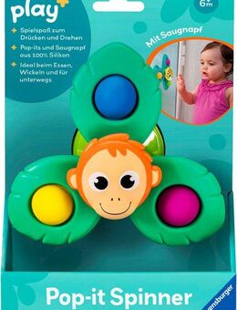 Ravensburger Lernspielzeug Play+ Pop-it Spinner: Affe