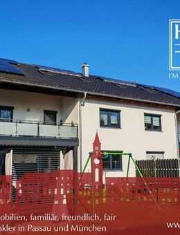 RESERVIERT! Moderne Obergeschosswohnung mit Gartenanteil und Garage in Pocking - Pocking
