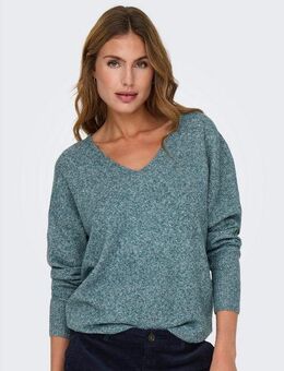 ONLY V-Ausschnitt-Pullover ONLRICA LIFE L/S V-NECK PULLO KNT NOOS