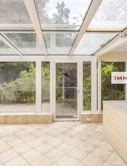 IMMOBERLIN.DE - Attraktives Haus mit naturschönem Südgarten in ruhiger Lage - Kleinmachnow