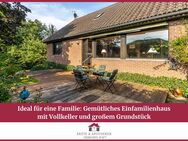 Ideal für eine Familie: Gemütliches Einfamilienhaus mit Vollkeller und großem Grundstück - Dahlenburg