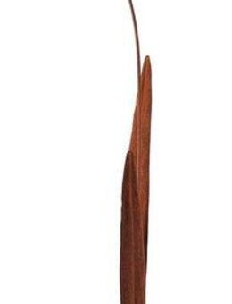 locker Deko-Windrad Rusty Flower, in Rostoptik Materialmix 118 cm hoch