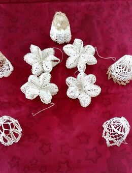 Weihnachtsbaumschmuck Rarität Klöppelarbeit - Troisdorf