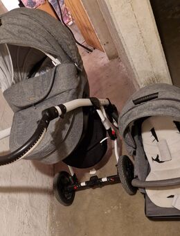 Kinderwagen Adamex Barletta mit defektem Rad - Hannover