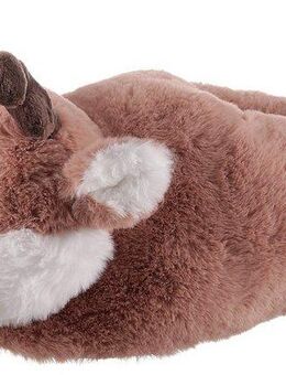 Nici RENTIER JONTE Plüsch Hausschuhe Weihnachts Hausschuh zum Schlupfen