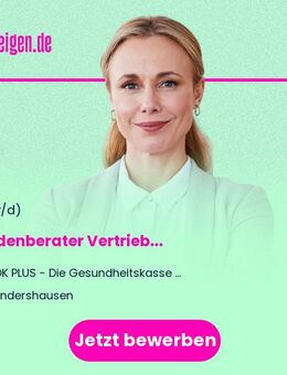 Kundenberater (m/w/d) Vertrieb - Bad Frankenhausen (Kyffhäuser)