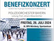 Benefizkonzert Polizeiorchester Bayern am 26.07.2024 bei der Bereitschaftspolizei Würzburg - Würzburg