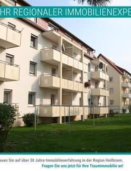 Kapitalanlage in Toplage: 2,5-Zimmer-Wohnung in Heilbronns Innenstadt! - Heilbronn