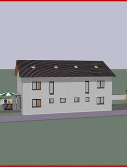 **Neubau** Moderne DHH im energieeffizienten KfW-40 Standard in Obertraubling / Regensburg - Obertraubling