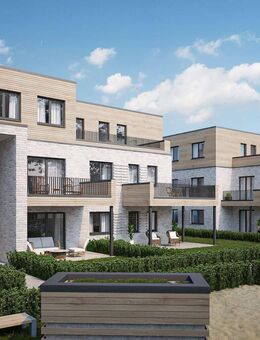 Erstbezug: Moderne 3-Zimmer-Erdgeschosswohnung mit pflegeleichtem Garten in Top-Lage von Beckum - Beckum