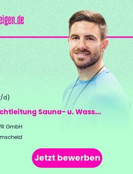 Schichtleitung (m/w/d) Sauna- u. Wasserlandschaft - Remscheid