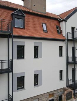 Kernsanierte 2-Raumwohnung direkt am Rosarium! Fahrstuhl, Balkon und Fußbodenheizung!!!! - Sangerhausen