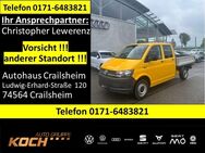 VW T6, 2.0 TDI Pritsche Doka 3 to, Jahr 2019 - Schwäbisch Hall