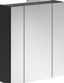 INOSIGN Badezimmerspiegelschrank Malmö, Breite 60 cm, inkl. LED Beleuchtung, 3 Spiegeltüren, 9 Fächer in verschiedenen Farben erhältlich, Badmöbel, Spiegel, Badschrank, Bad