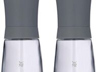 WMF Gewürzmühle Trend manuell, 2-tlg. Set, Keramik-Mahlwerk, aromadicht, Mahlstärken-Einstellung