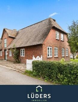 Idyllisch gelegenes Friesenhaus unter Reet mit Weitblick - Oldsum
