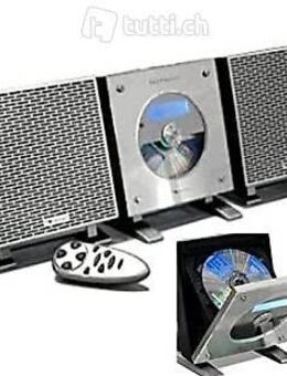 Soundspace 1 FB Lautsprecher auch zur Wandmontage geeignet. NAKAMICHI - Sound-Space1 Micro CD Radio Edles Alu Metal Hifi Micro System in High end Verarbeitung Nakamichi - Dübendorf