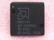 AMD / Intel N80C188 AH 238ES3A - CPU - Microprocessor / Mikroprozessor - 68 pin -1982 - Biebesheim (Rhein)