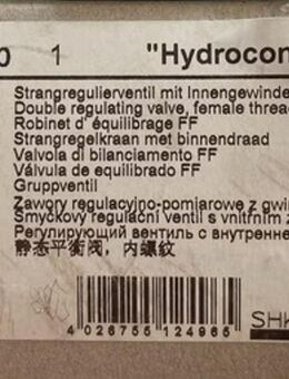 Oventrop Strangregulierventil Hydrocontrol VTR DN 25 - Sprockhövel