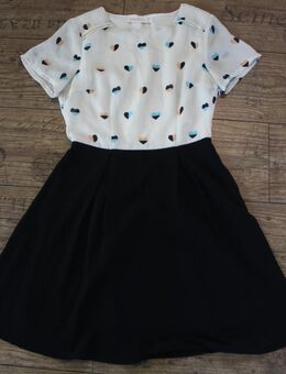 Sugarhill Mesh Kleid Boho Sommerkleid Kleid Hippie Goa mit Herz Print Retrokleid 34 36 JAA NOCH DAA - Neuenhagen (Berlin)