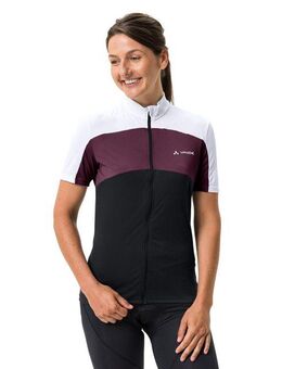 VAUDE Radtrikot WOMEN'S MATERA FZ TRICOT (1-tlg) Fahrradshirt Colorblocking