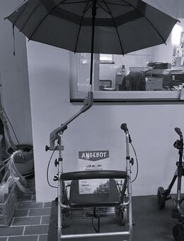 Rollator, Leichtgewicht mit Regen-/Sonnenschirm, Set - Werdohl