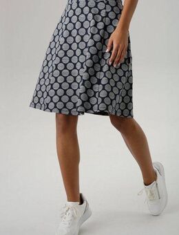 Aniston SELECTED Jerseyrock mit gestreiften Punkten