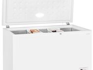 exquisit Gefriertruhe GT400-HE-041E weiss, 130 cm breit, 371 l, mit Türschloss