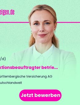 Direktionsbeauftragter (m/w/d) betriebliche Altersversorgung (bAV) - Berlin Mitte