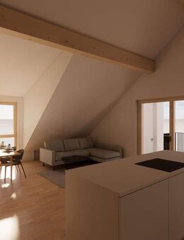 Neubau! Erstbezug von 4-Zimmer Wohnung mit Einbauküche und wunderschönem Ausblick - Aspach