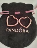 Neu Pandora Blickfang Herzohrringe #Ohrringe #Creolen rosegold ALE Met in 51065