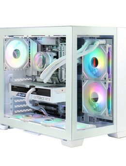 Hyrican SNOW 7360 Gaming-PC (AMD Ryzen 7 7800X3D, GeForce RTX 5070 Ti, 32 GB RAM, 2000 GB SSD, Wasserkühlung, DDR5 RAM, PCIe Gen4, Windows 11)