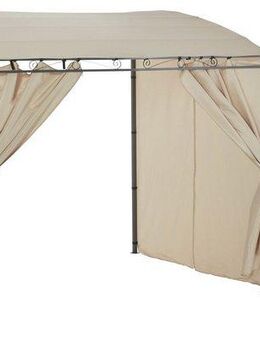 KONIFERA Anbaupavillon Burano, mit 3 Seitenteilen, (Set), BxT : 300x250 cm oder 400x250 cm