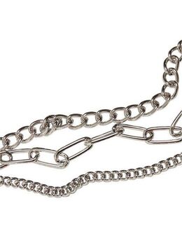 URBAN CLASSICS Edelstahlkette Urban Classics Unisex Layering Chain Necklace