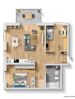 Neubau - Erstbezug - Moderne 3-Zi.-Wohnung im LagardeCampus, Balkon, - Bamberg