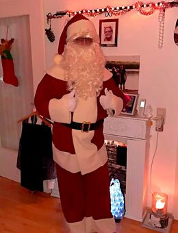 Der Weihnachtsmann bringt die Kinderaugen zum Strahlen 👍😉 - Leipzig Alt-West