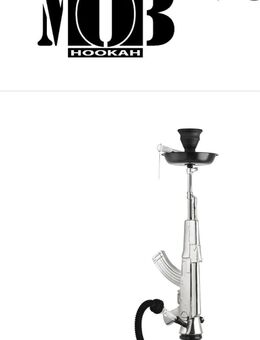 Shisha / MOB / AK-47 / CHROM / UNBENUTZT - Wolfsburg