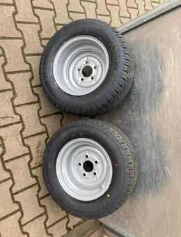 Rad Räder 225 / 55 R 12 C auf B-Ware 5 Loch Felge ET 10 Autoanhänger Trailer Kühlanhänger Autotransporter Pferdeanhänger NEU - Schwindegg