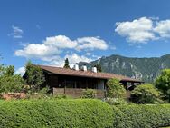 Vermietete 2,5-Zi.-ETW mit ruhigem, großem Südwest-Bergblick-Balkon und Garage - Inzell