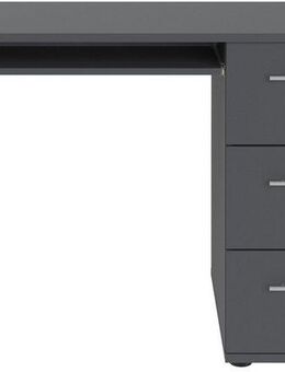 VOGL Möbelfabrik Schreibtisch Tobi, optional mit Tastaturauszug, mit 3 Schubkästen, Breite 115 cm, Made in Germany